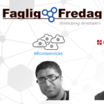 Faglig Fredag den 22. juni bød på oplæg om Kubernetes on-premise, DDD/BDD, Microservices og understøttelse af forretningsprocesser af Erik Ditlev Lund, Basim Reza og Lasse Lindgaard