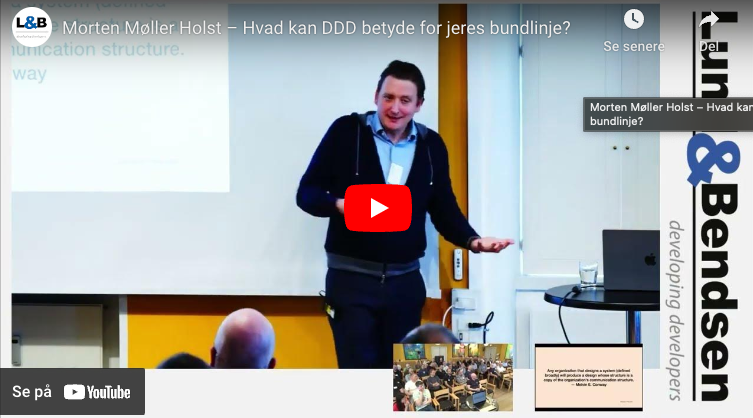 Morten Møller Holst – Hvad kan DDD betyde for jeres bundlinje?