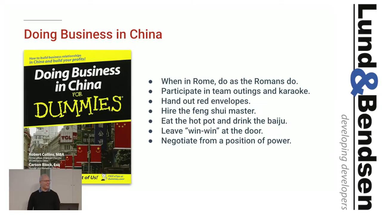 Jesper Terkelsen - Historier fra Kina - Doing business in China