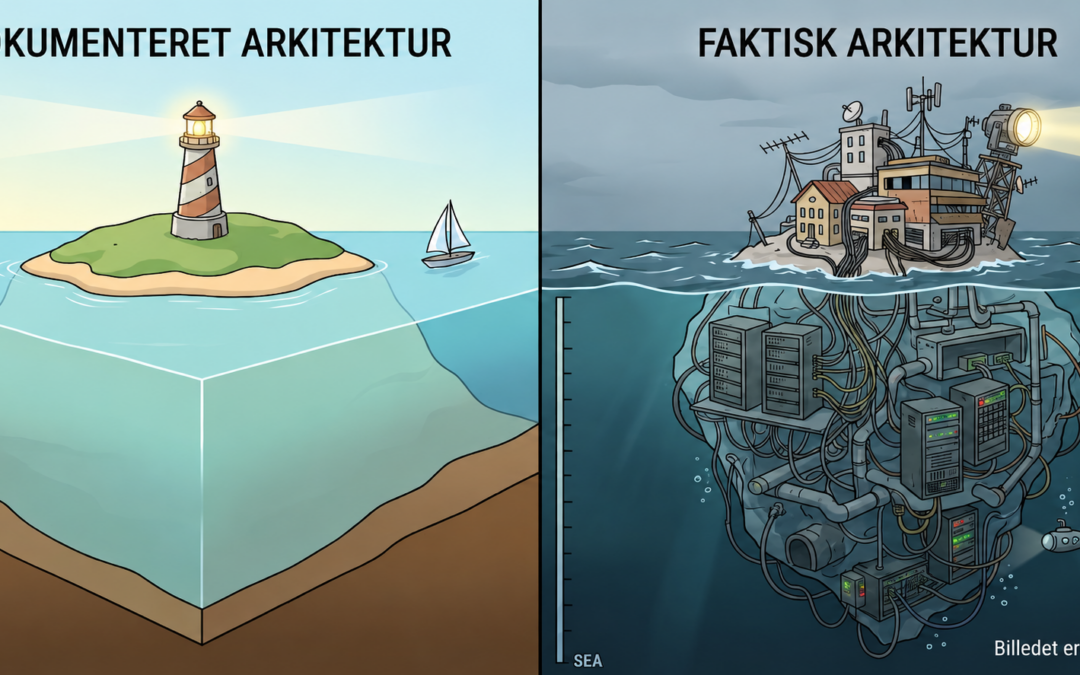 Når arkitekturen skal kunne findes … og verificeres