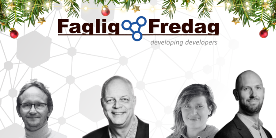 Faglig Fredag d. 19. december 2025 med Thomas, Henrik, Johannes og Agata.